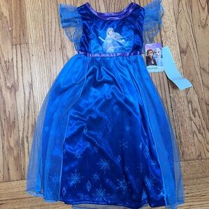 NWT Disney Frozen Blue 2T Nightgown
